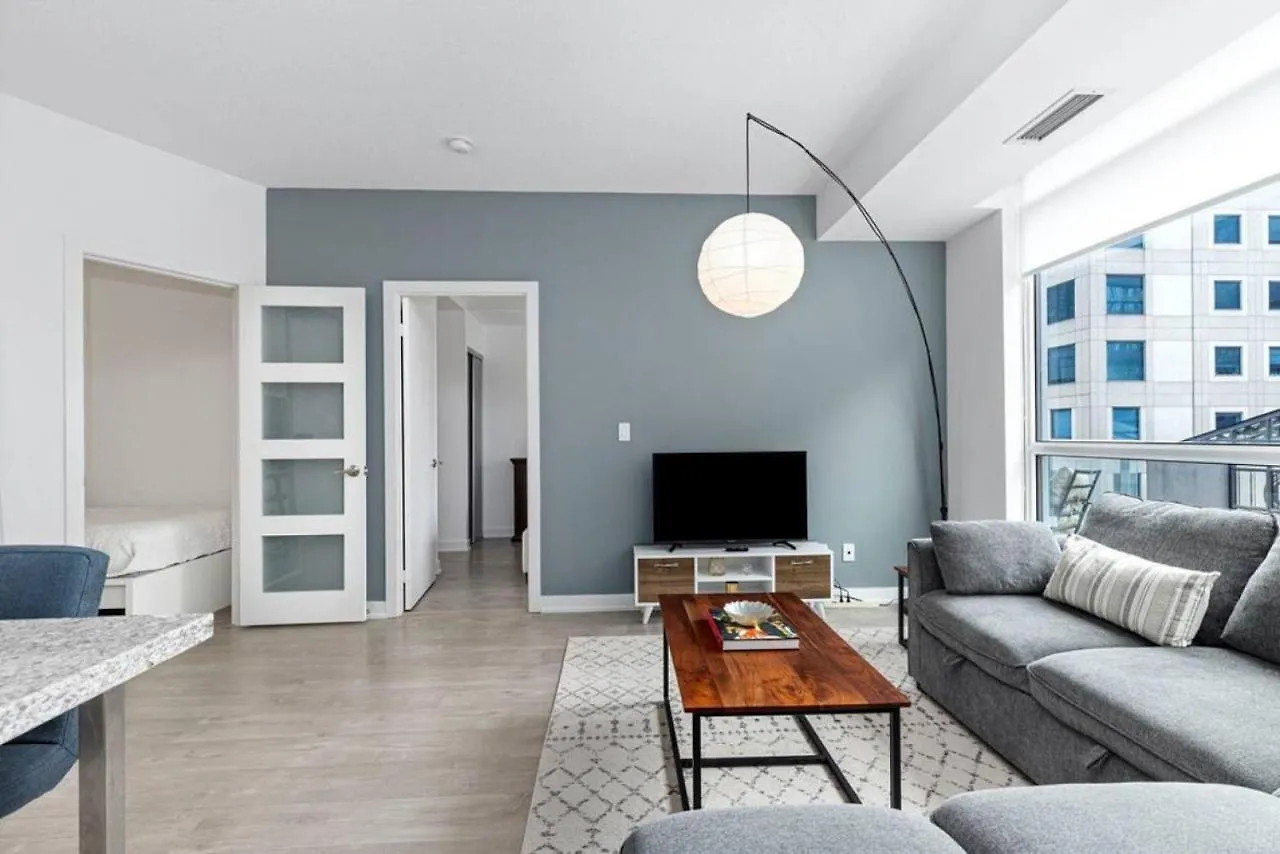 別荘 Comfy 2 Bedroom 2 Ba Ent District Work From Home トロント カナダ